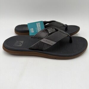 Reef Men's Santa Ana Sandals NWT Grey Size 13 New ($55 Retail)